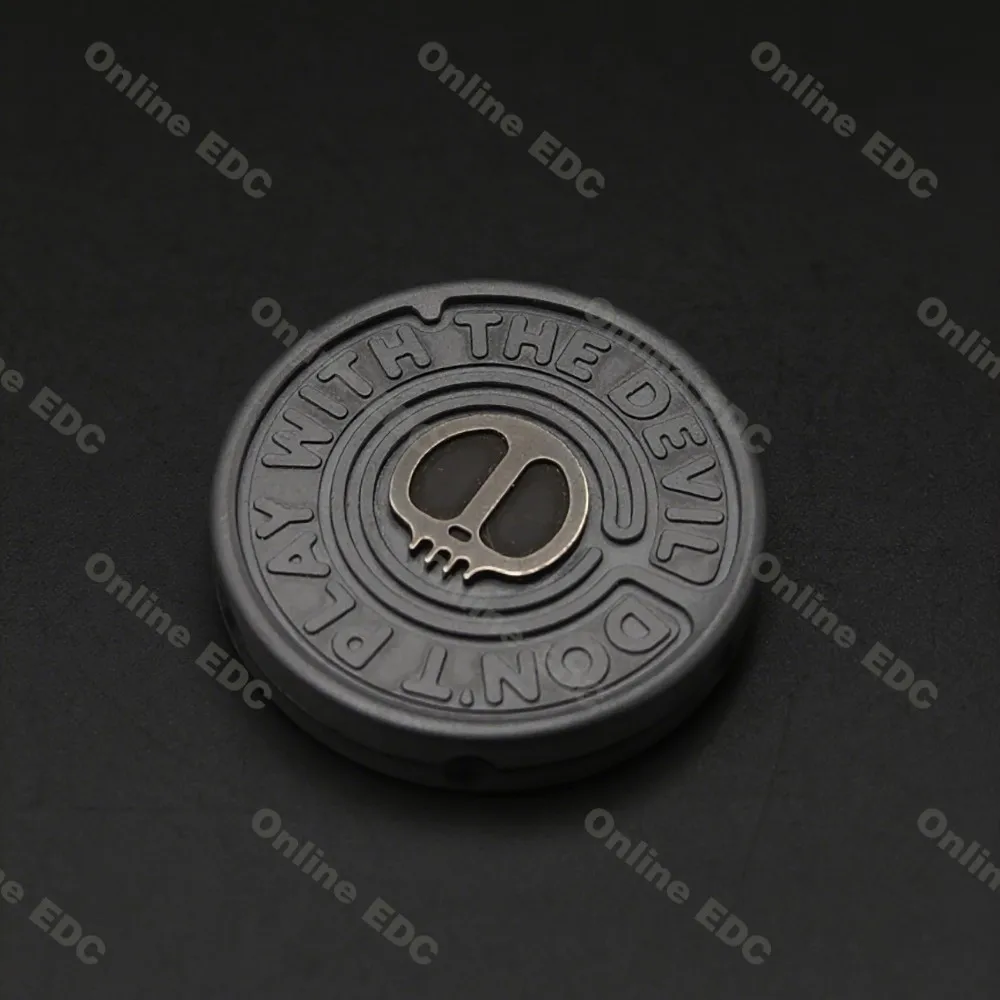 Used EDC Toys LAUTIE Sam Haptic Coin Zirconium Stress Relief Toy Fidget Toys For Adults Portable Office Desk Toy Out Of Print