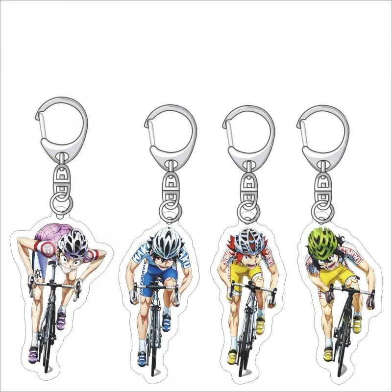 Cartoon Anime Speedy Otaku Keychain Doll Imaizumi Shunsuke Onoda Sakamichi Syoukichi Acrylic Keyring Pendant for Firend Gift