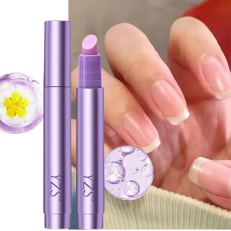 1pc cuticule poussoir ongles stylo à huile Portable en céramique cuticule huile poussoir stylo peau morte dissolvant outils ongles cuticule huile stylo