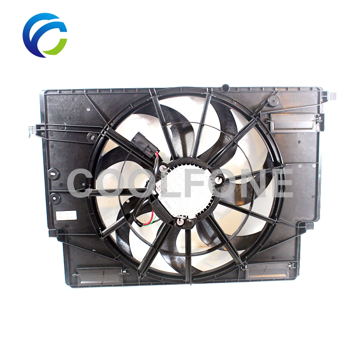 Electric Cooling Radiator Fan with Motor for VOLVO XC40 T3 T4 T5 D3 D4 2.0 2017- 32222108 32222109 32339436