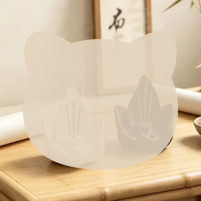 Creative Lotus-shaped Incense Holder, A Household Fragrance Decoration