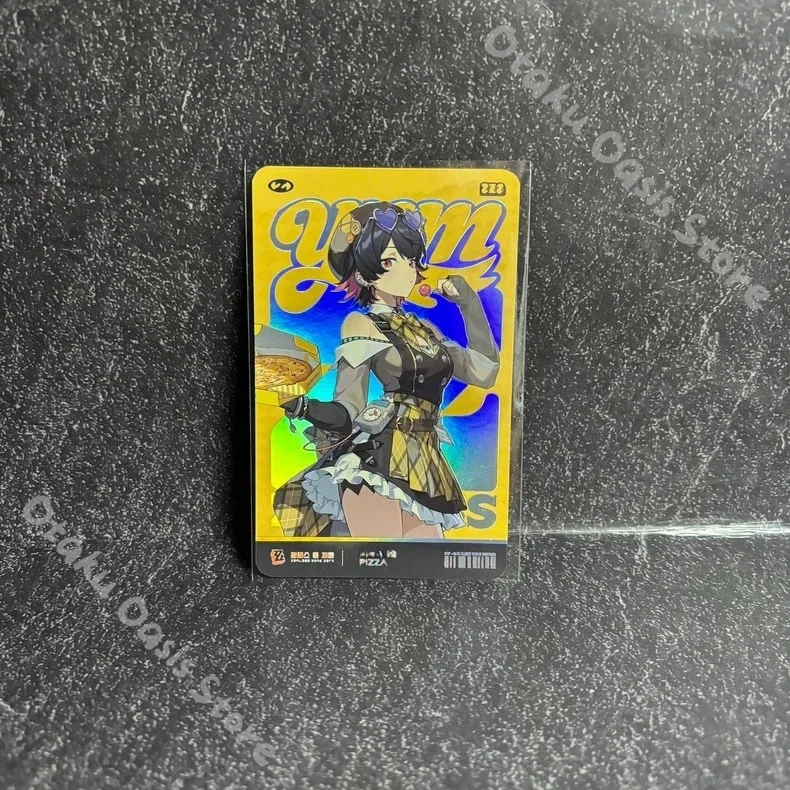 Zenless Zone Zero Komano Manato Ellen Joe Cosplay Acrylic Figure Standing Plate Official Collection Card Korean Pizza Series