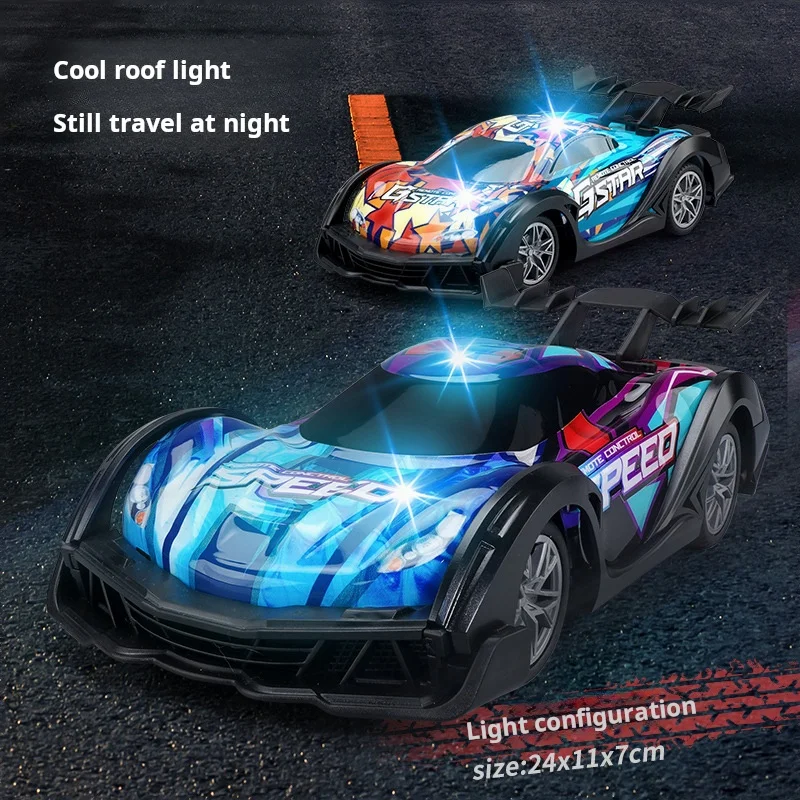 

Wireless remote control car 2.4g colorful drift racing race model remote control car Children electric remote control toy car Ch