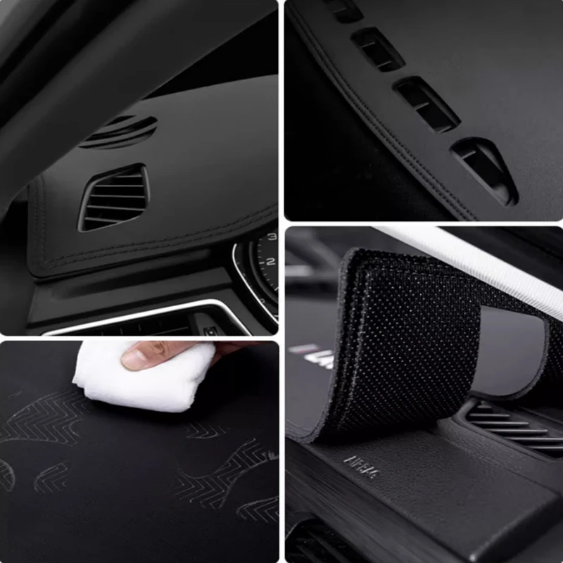 لشركة هيونداي سوناتا 2015-2018 9th/2020-2023 10th/2024-2025 11th حماية من الشمس ضوء تجنب وسادة التحكم المركزي لوحة القيادة جزء #5