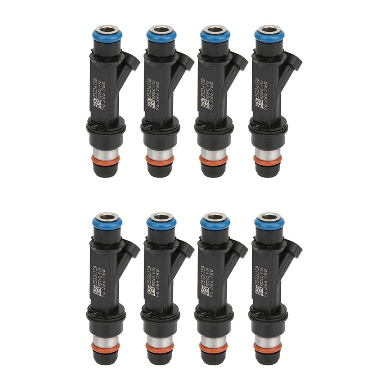 8Pcs Fuel Injector For Chevrolet-Aveo 1.6L L4 Pontiac Wave 96386780 25334150 FJ720 4G1889 Car Accessories