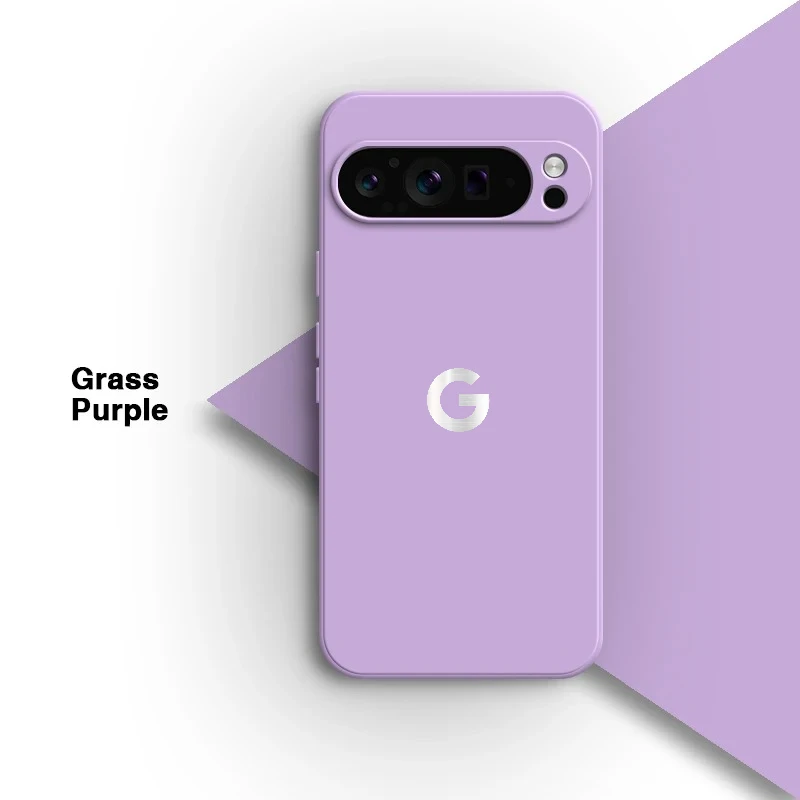 Flüssigsilikon-Handyhülle mit kabelloser Ladefunktion für Google Pixel 11, 10, 9 Pro XL, 9A, 8A, 7A, Original, stoßfest, mit Kamera-Schutz. – Detail 8