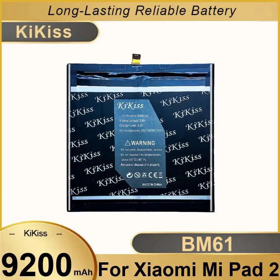 

Tablet Battery High Compatibility For Xiaomi MI Pad 2 Mipad Mipad2 9200Mah BM61