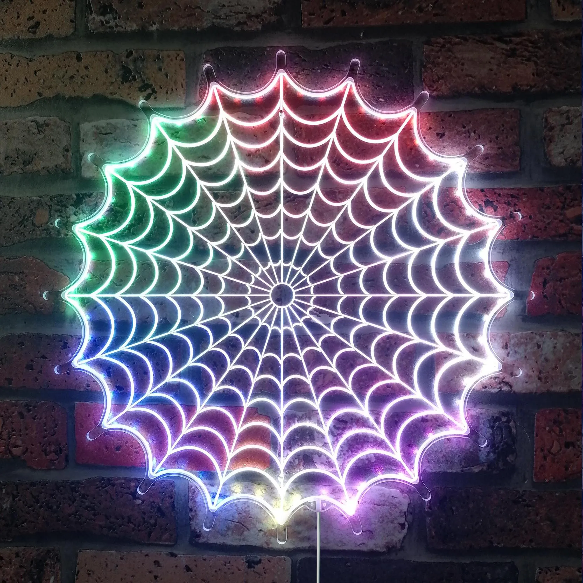 Spider Web Hero Kid Boy Game Room Glam Led Neon Sign st06-fnd-i0035-c