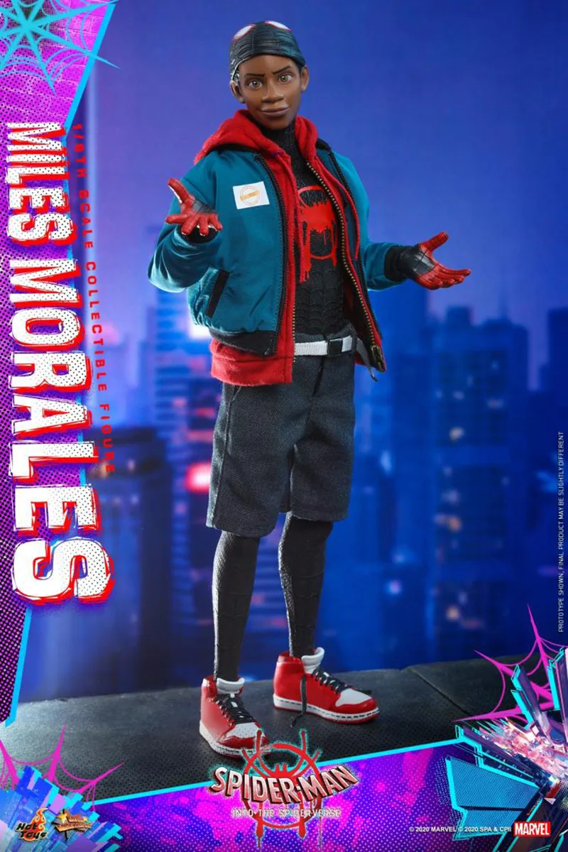 HOTTOYS-figura de acción de Spider-Man, juguete Original de 12 pulgadas, soldado masculino, escala 1/6, HT MMS567