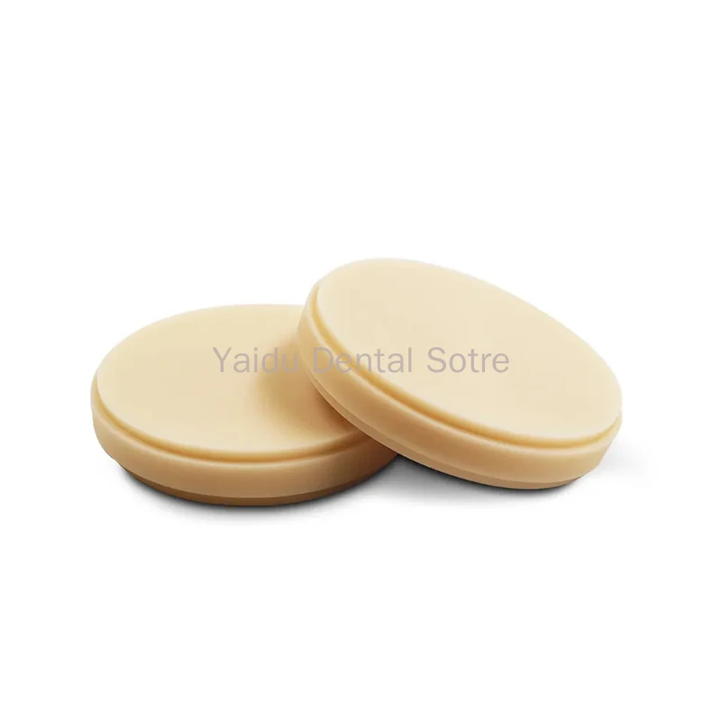 NISSIN Resin Tray Dental Machinable Model Resin Block PMMA Removable Denture Model Material 98mm