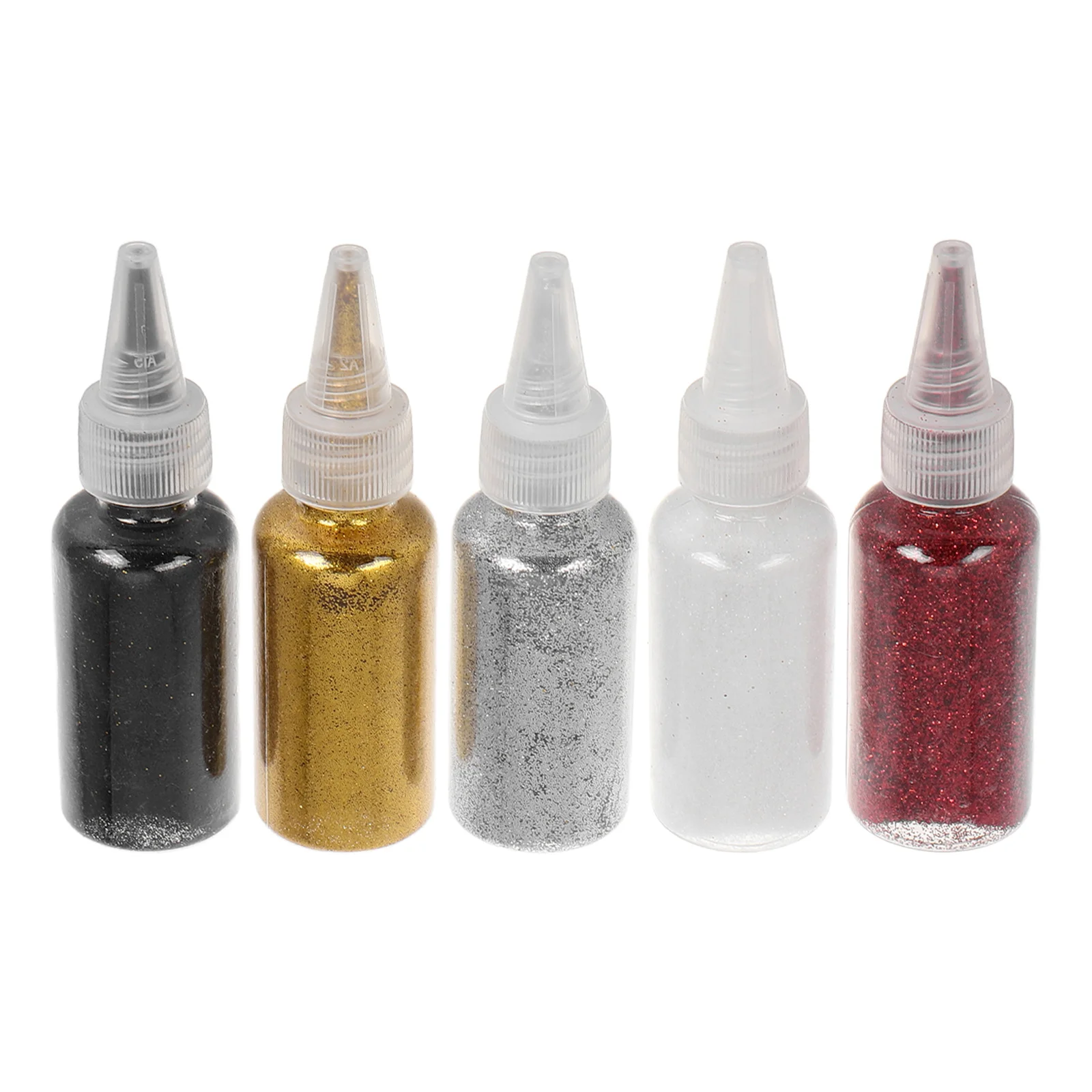 

5Pcs Radiant Shine Glitter for Nails Body Art Craft Projects Eyecatching Designs Versatile Use Durable Beauty Supplies