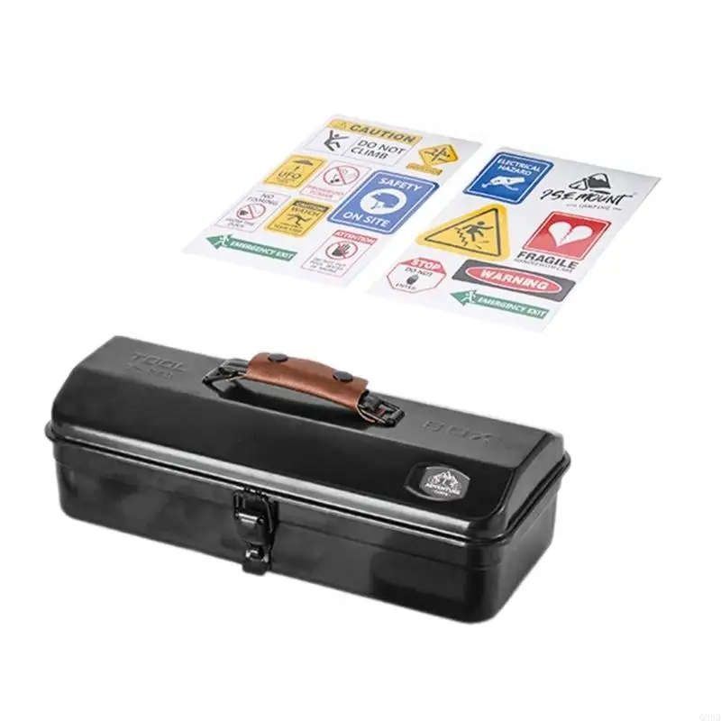 COLLE CARTICON MÉTAL PORTABLE Q39B avec autocollants amusants pour outil d'organisation en plein air