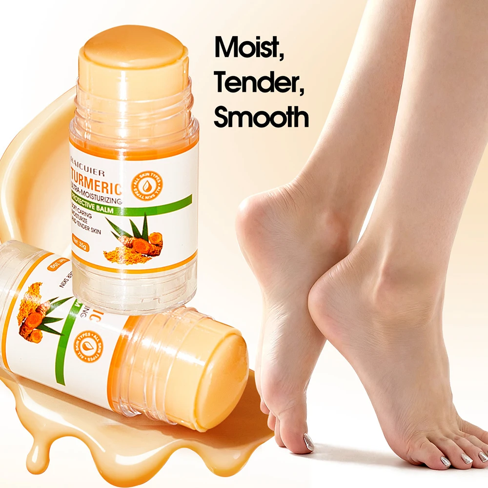 

Turmeric True Moisturizing Cream Foot Care Prevent Dryness Cracking Autumn and Winter Nourishing Skincare Foot Cream Hand Cream
