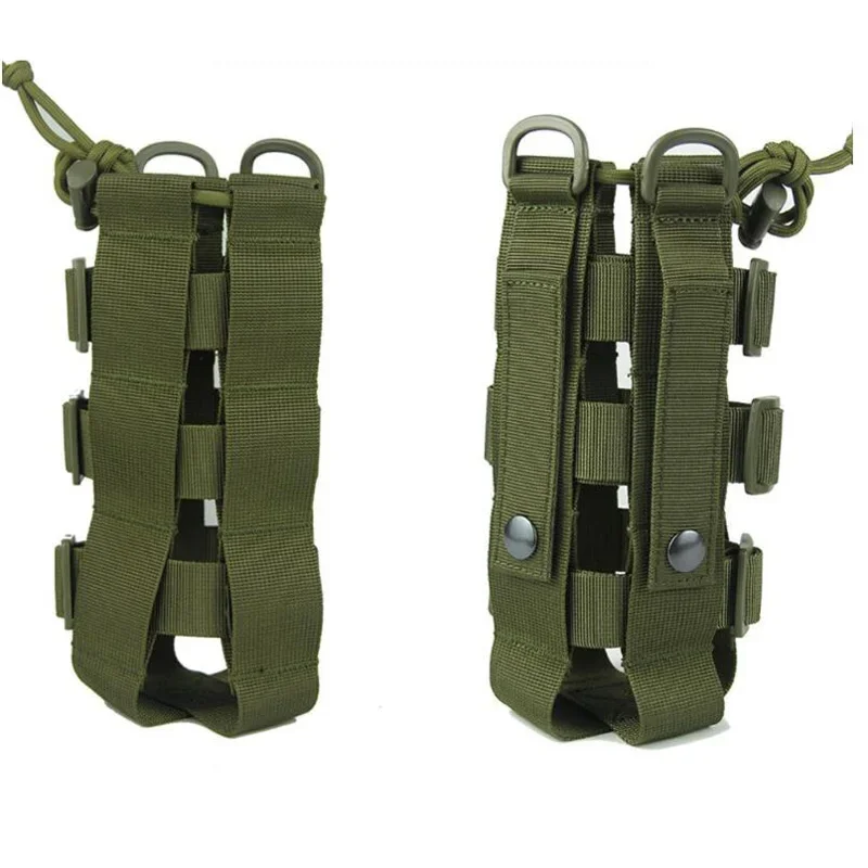 Imagem -03 - Tactical Molle Water Bottle Pouch Oxford Militar Cantina Cover Outdoor Viagem Chaleira Bolsa com Sistema Molle 0.5l2.5l