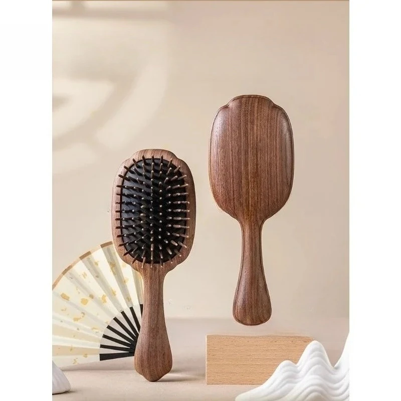 Suitable for Natural Sandalwood Health Comb Gift Box Massage Comb Set Gift