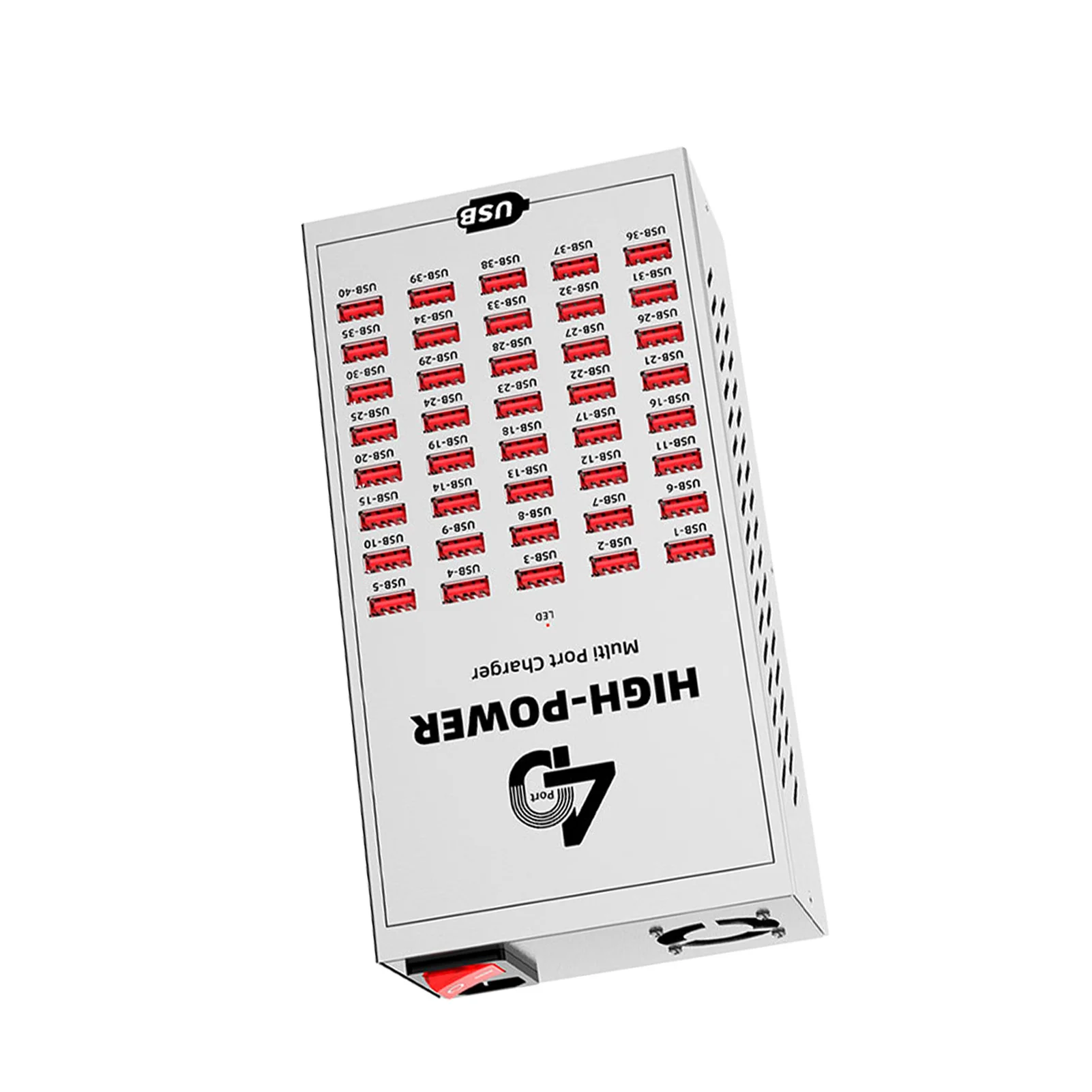 

40-Port USB Charging Stations Fast Heat Dissipation High Power Output Compatible with Multiple Devices Portable USB