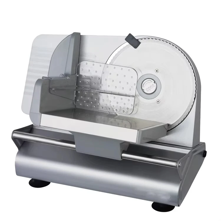 

Home Bread Kitchen Meat Vegetable Slicer Cutter Semi-automatic Electric Ham Slicer