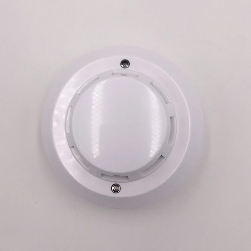 Fire Alarm 4 Wire Photoelectric Smoke Detector Relay Ouput Operation NO NC Smoke Sensor Alarm Detector For Conventional System