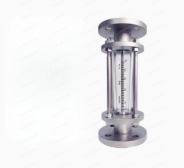 Glasrotor-Durchflussmesser der Serie FL100, Edelstahl, korrosionsbeständig, Spurstangentyp, säure- und alkalibeständig, Luft, Wasser, Erdgas