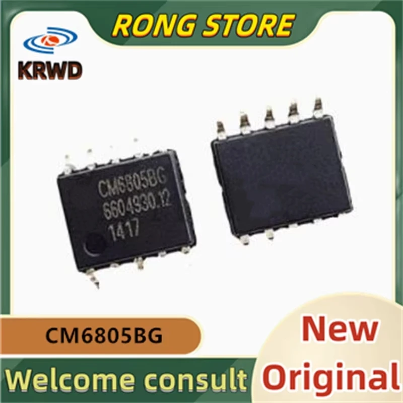 (5PCS)  CM6805  New and Original Chip IC CM6805BG CM6805AG SOP-10