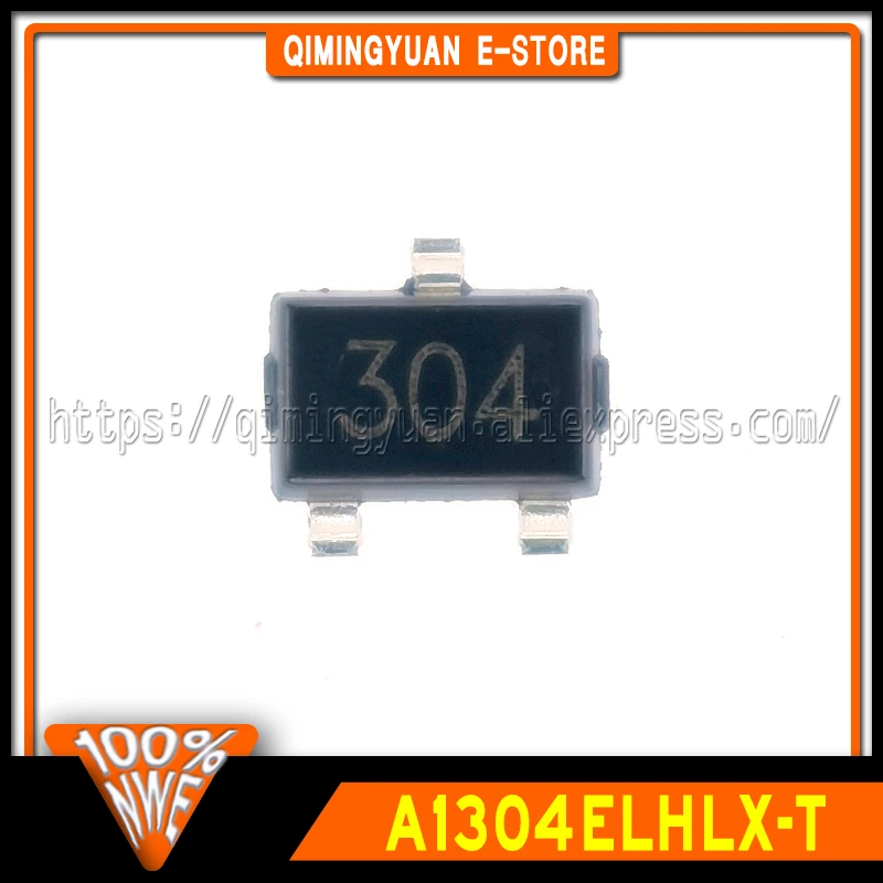 5PCS~50PCS/LOT100%NEW A1304ELHLX-T A1304ELHLX 304 SOT-23 Hall Effect / Magnetic Sensors Linear HallEFCT SNSR IC