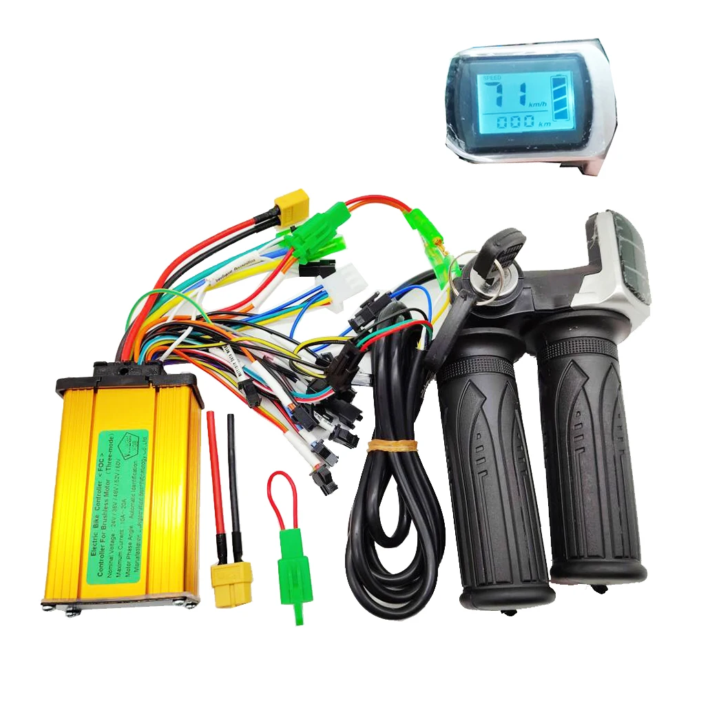 AliExpress Electric Bike Twist Throttle 36V 48V Grip Speed Display for All Electric Bike/Scooter Brushless Controller