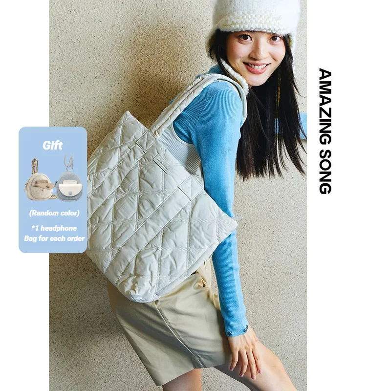 

Amazing Song Down Tote F/W New Light And Waterproof Large Capacity Laptop Bag