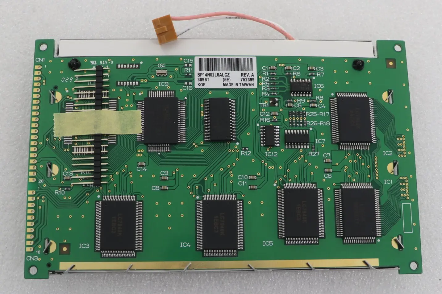 NOVO painel lcd industrial LMG7420PLFC-X Rev:B LMG7420PLFC-X Rev:A LMG7420PLFC-X Rev:D módulo