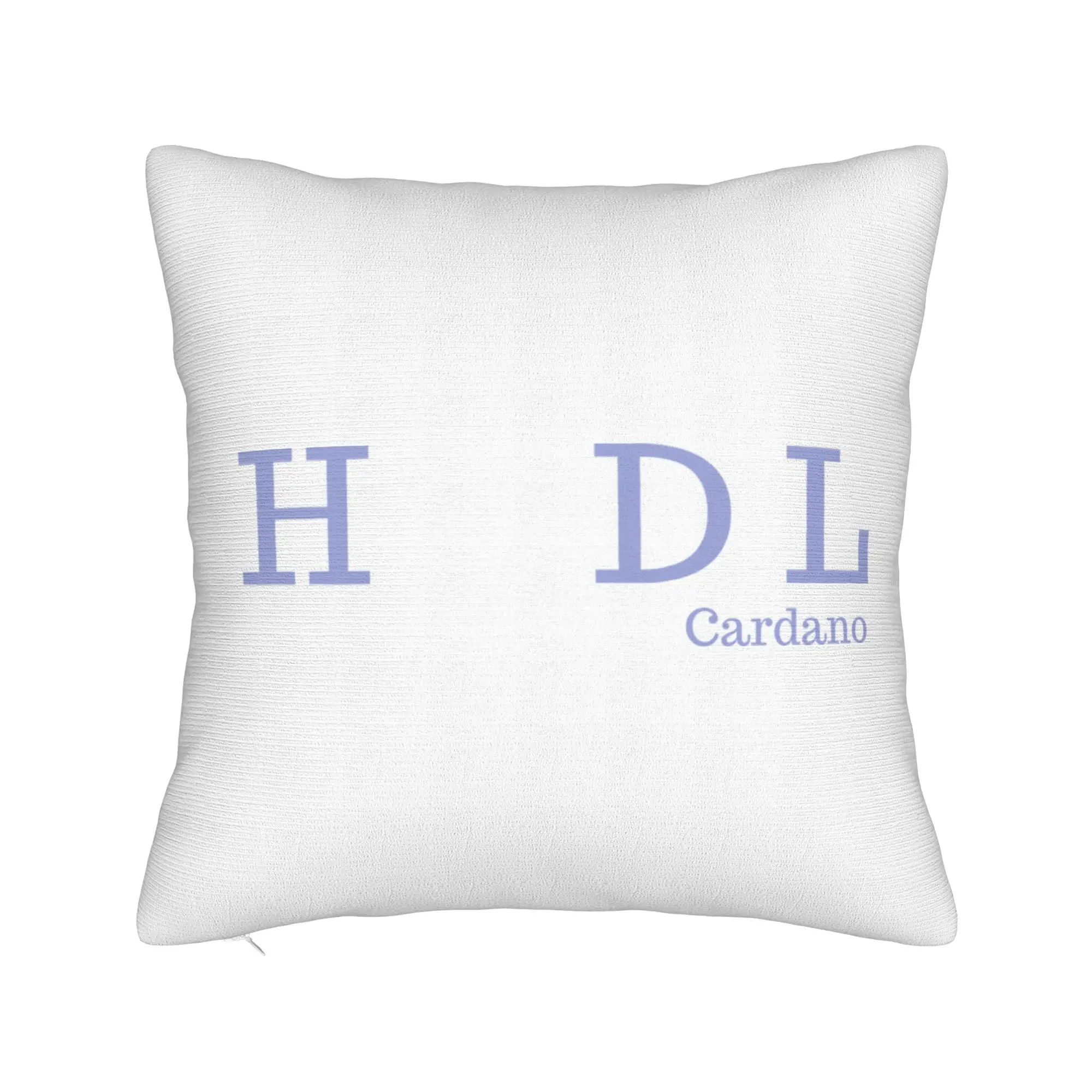 Custom Nordic HODL  Cardano Crypto Cushion Cover Soft ADA Cryptocurrency Blockchain Throw Pillow Case Rectangle