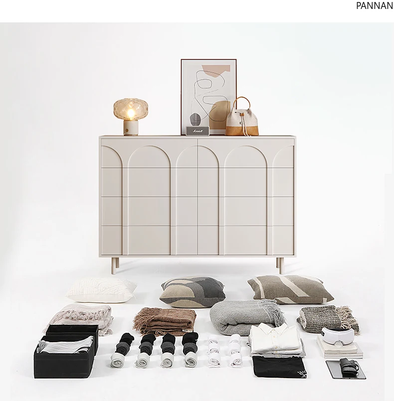 

French cream style chest of drawers bedroom locker