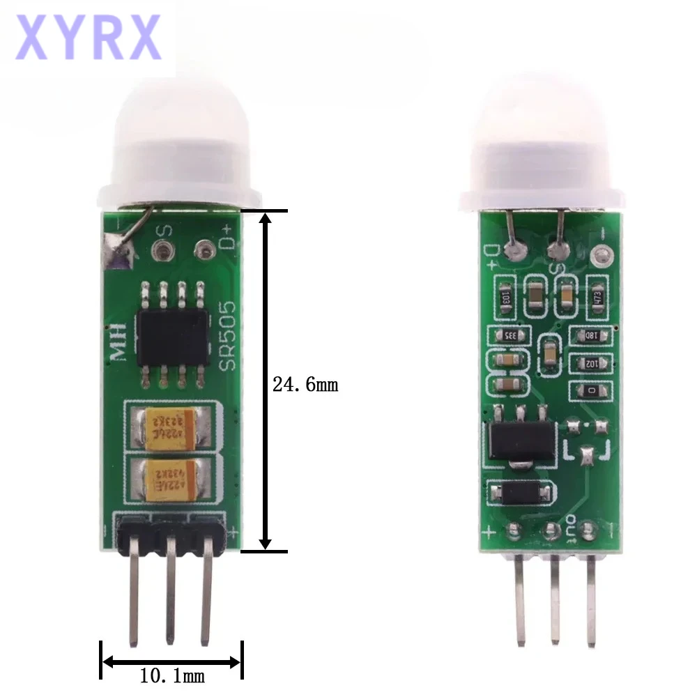 HC-SR505 Mini Infrared PIR Motion Sensor Precise Infrared Detector Module For Arduino Body Sensor Switch Module Sensing Mode