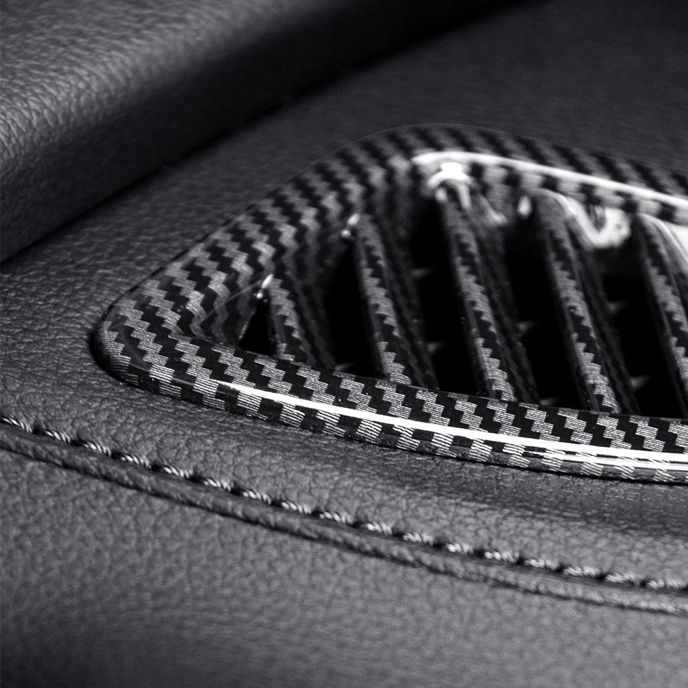 

2PCS ABS Car Front Upper Vent & Tank Lid Dashboard Vent Trim Frame for Kia Sportage NQ5 PE 2026 (Left-Hand Drive)