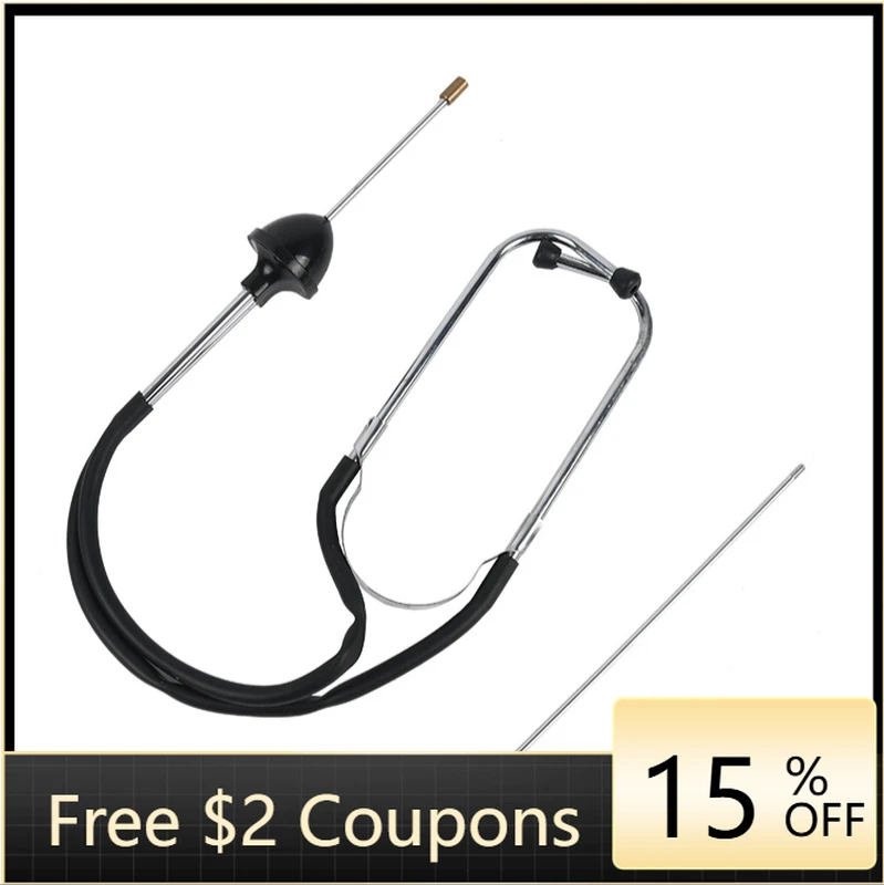 2025NEW Professional Car Cylinder Stethoscope Engine Stethoscope Super Sensitive Diagnostic Tools Auto Mechanics Tester Analyzer