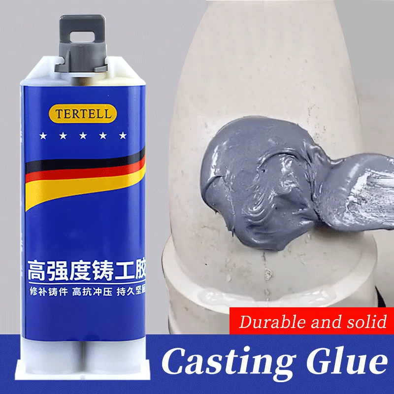 

AB Welding Glue set Metal Repair Adhesive High Strength Bonding Sealant Weld Seam Metal Adhesive Heat Resistance Strong Casting