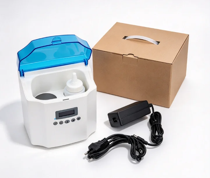 Dual Barrel Ultrasound Gel Heater Thermostat Precision Warmer Medical Couplant Warmer 2 Bottle Clinic Diagnostic Patient Care