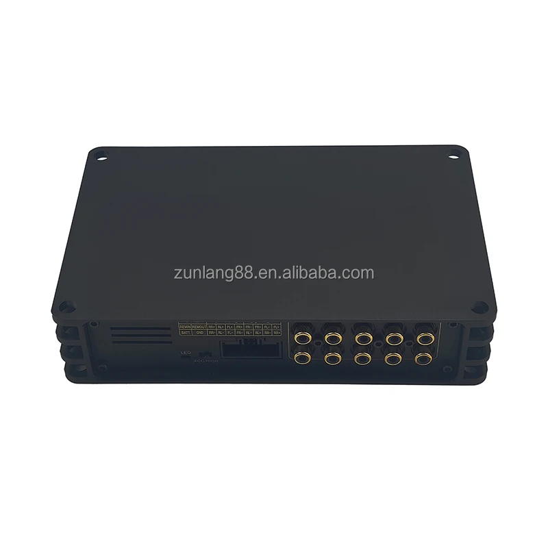 4 Channels  Car Dsp Audio Processor High Level 4 in 4 Out AUX 8 Out Car DSP Amplifier