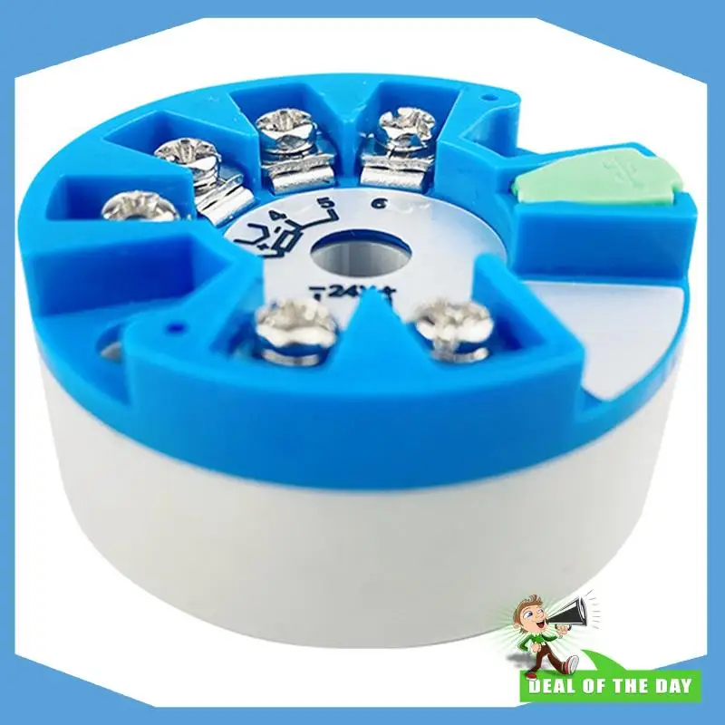 24-Hour Delivery Industrial 4-20Ma PT100 Sensor Temperature Transmitter K-Type Thermocouple Smart Digital Module