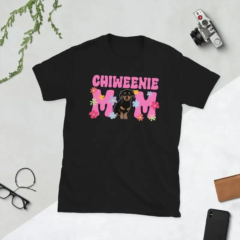 Süßes Chiweenie-T-Shirt für Mütter