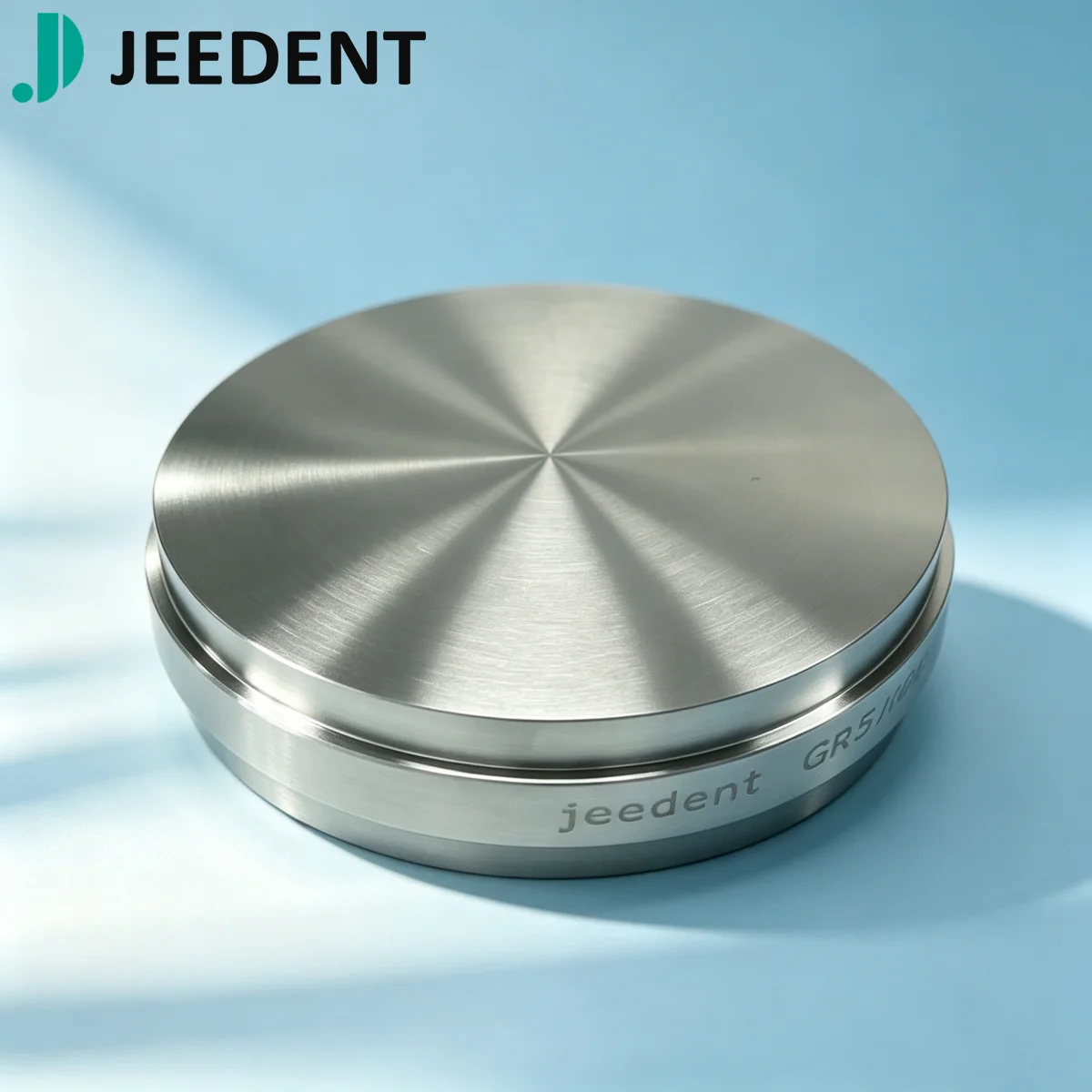 

1/3pcs JEEDENT Dental Metal Alloy GR2/GR5 Dental Materials 98mm Implant Framework Dental Lab Disc For CAD/CAM