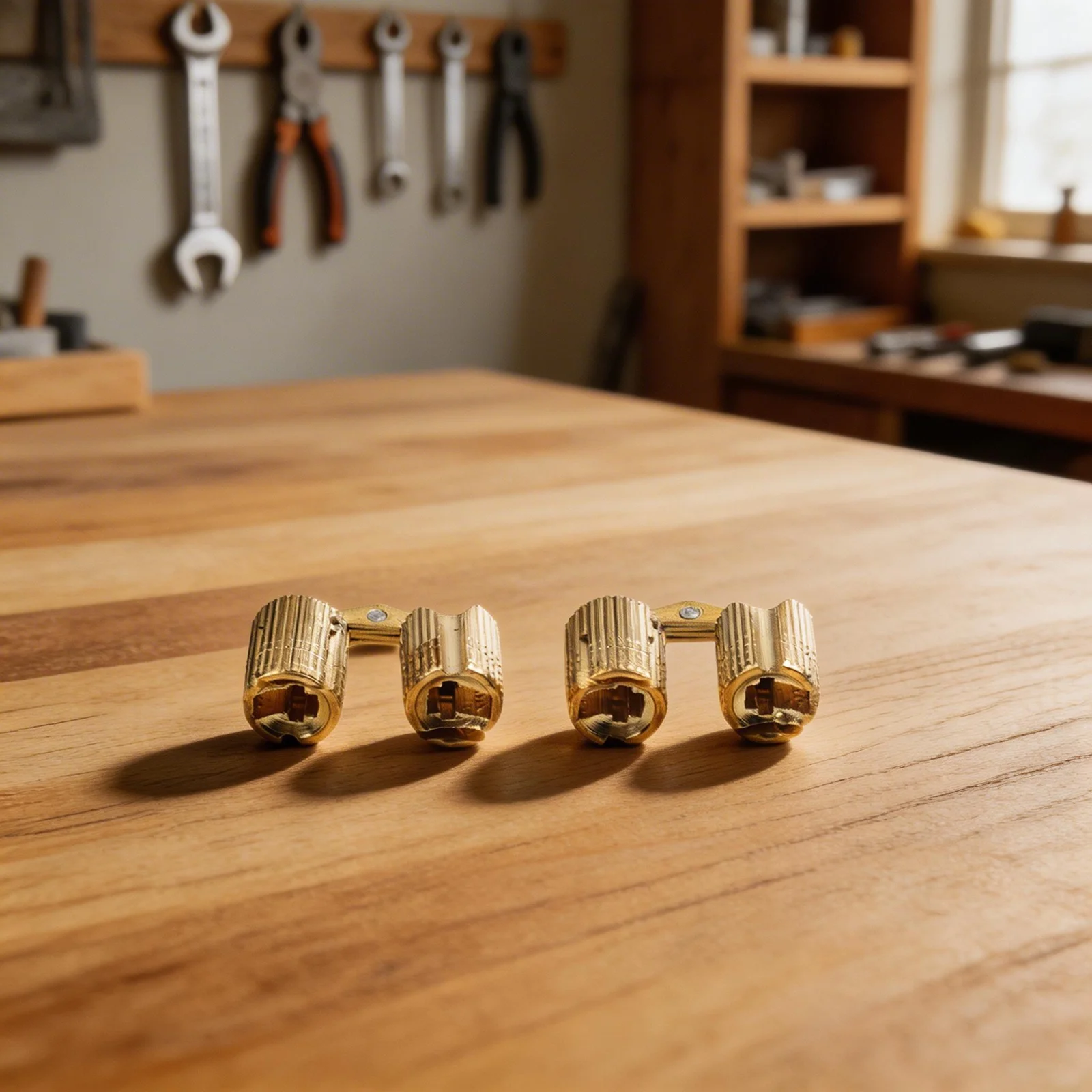 Brass Hinge Invisible Cabinet Hinge For Aesthetic Enhancement 12mm Adjustable Copper Hinge Wide Range Of Sizes