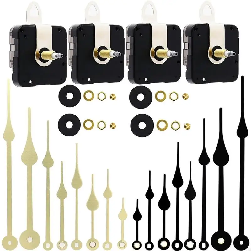 F19B Silents Clock Movement Mechanism DIY Clock Repair Parts Motor Replacement Battery Operated Silents Clocks Kits