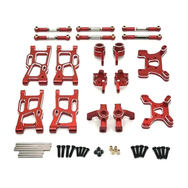 

for Wltoys 144001 144002 144010 124008 124016 124017 124018 124019 RIaarIo XDKJ-001 XDKJ-006 AM-X12 RC Car Metal Suspension Arm
