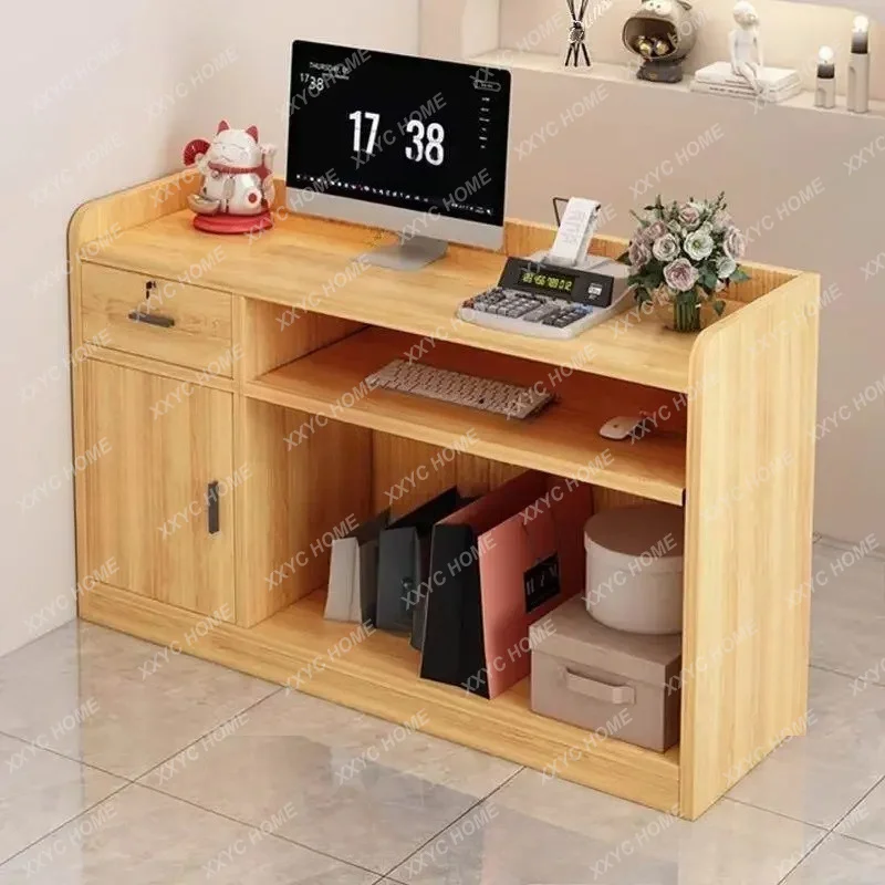 XXSimple and modern convenience store Commercial bar counter Hair salon Clothing store Counter table