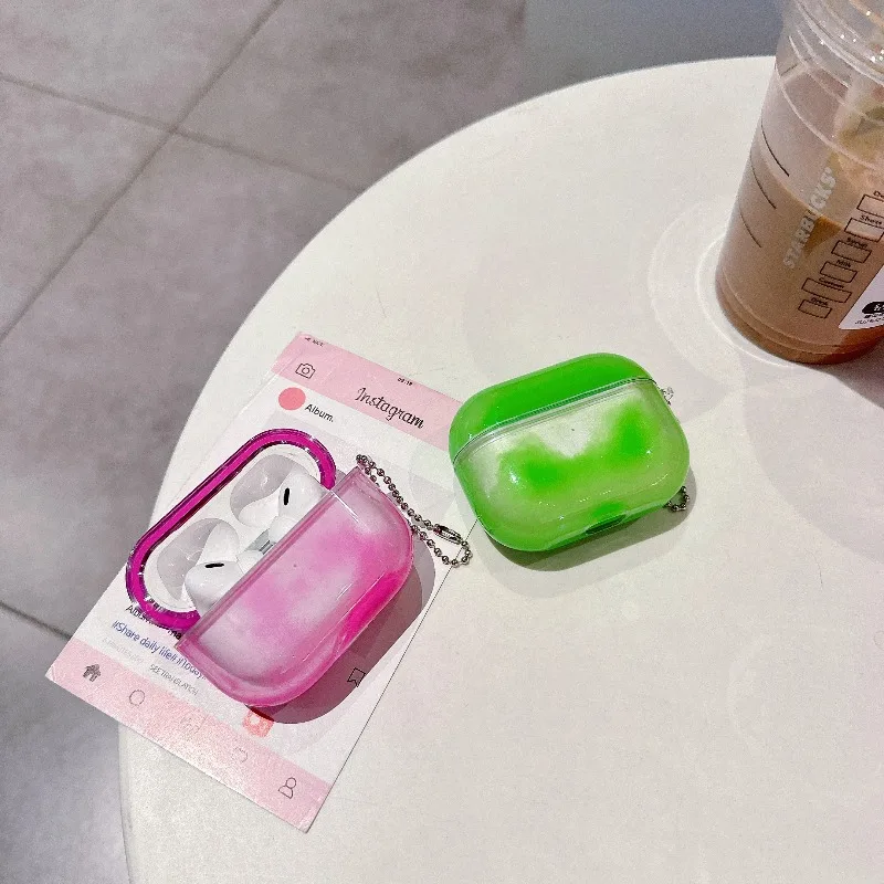 Świecące, błyszczące etui na słuchawki z ruchomym piaskiem do AirPods Pro 4 3 2 1, luksusowe etui ochronne z ruchomym piaskiem, twarda obudowa. — zdjęcie produktu 4