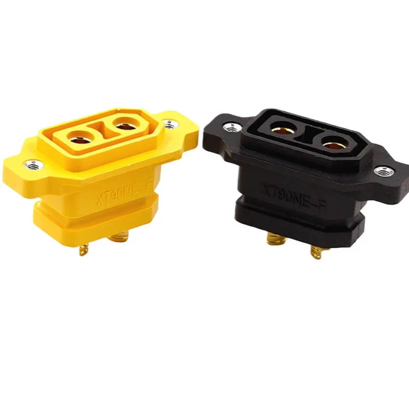 30A XT90NE Lithium Battery Charging Connector Wire Fixed Female Head Welded Type Gold-plating XT90 Terminal Male New Energy Plug