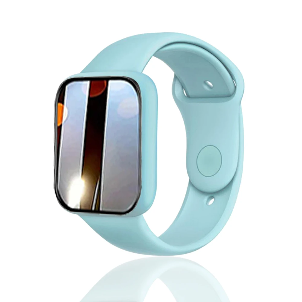 

Macaron Smartwatch Men And Women 1.44 Clever Screen Smart Bracelet Multifunction App Control Happy Birthday Present Style Watch