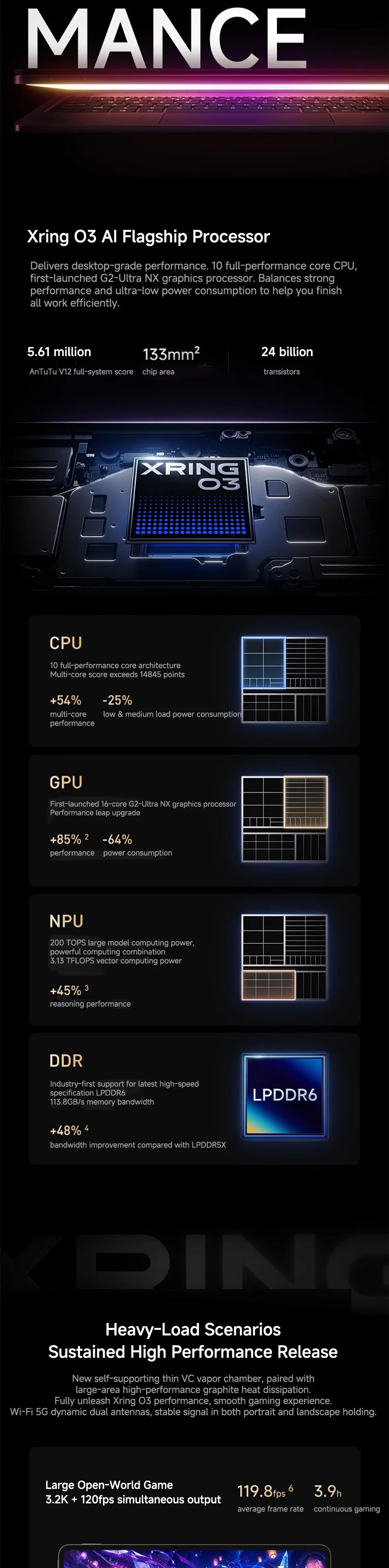 2026 Xiaomi Pad 9 Pro Max 13.3-inch 3.4K Xuanjie O3 AI Flagship Processor Xiaomi Surge OS 4 144Hz 1000 nits 12,000 mAh Tablet