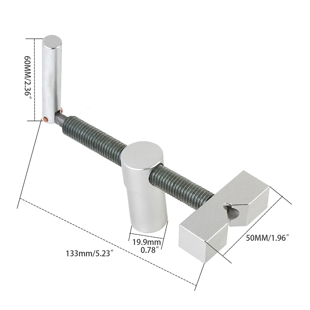 Aluminum Alloy Desk Clamp for Woodworking Use with Easy to Operate Quick Fixing and Reliable Stability During Workshop Work
