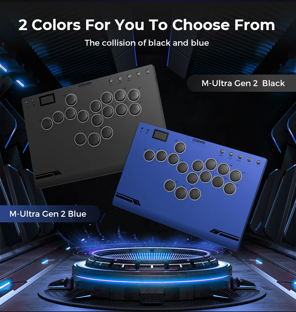 Haute42 M-Ultra Gen 2 Aluminium-Legierung Hebellos-Arcade-Stick Hitbox-Controller für PC/PS4/PS5 Arcade-Hebellos-Controller – Detail 5