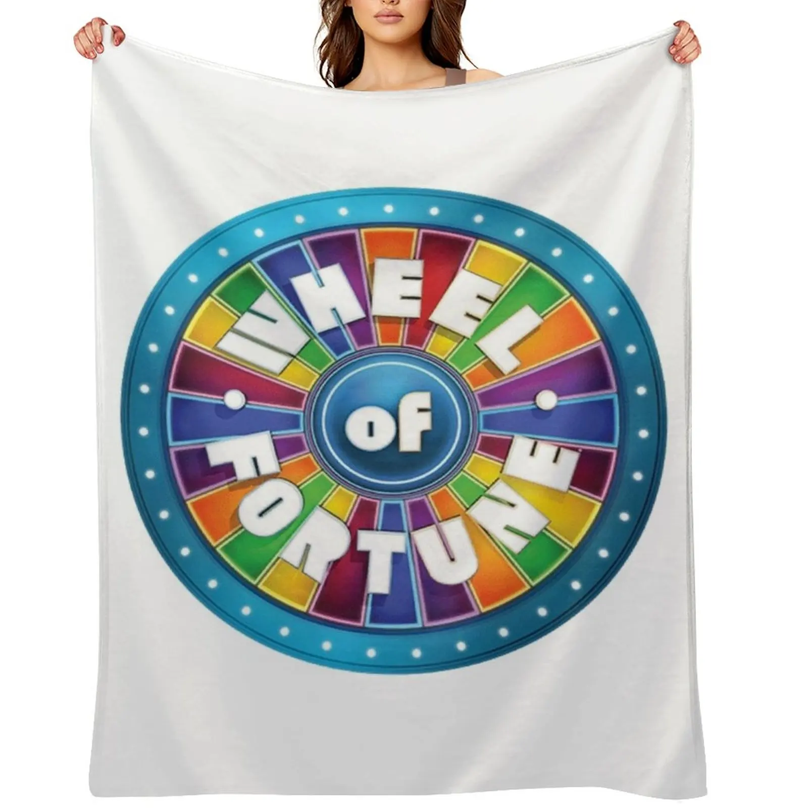 

Wheel of Fortune Throw Blanket Summer Beddings Retros Luxury Throw sofa bed Blankets